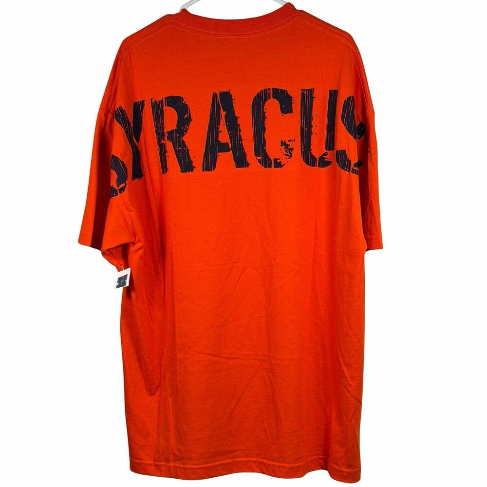 Syracuse Orange T-Shirt Men's XL Oversized Back Drop University Tee NEW